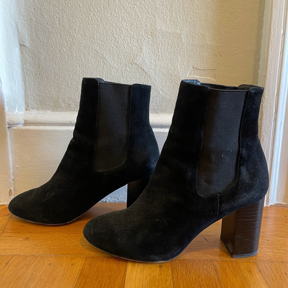 Rebecca Minkoff velvet ankle boots